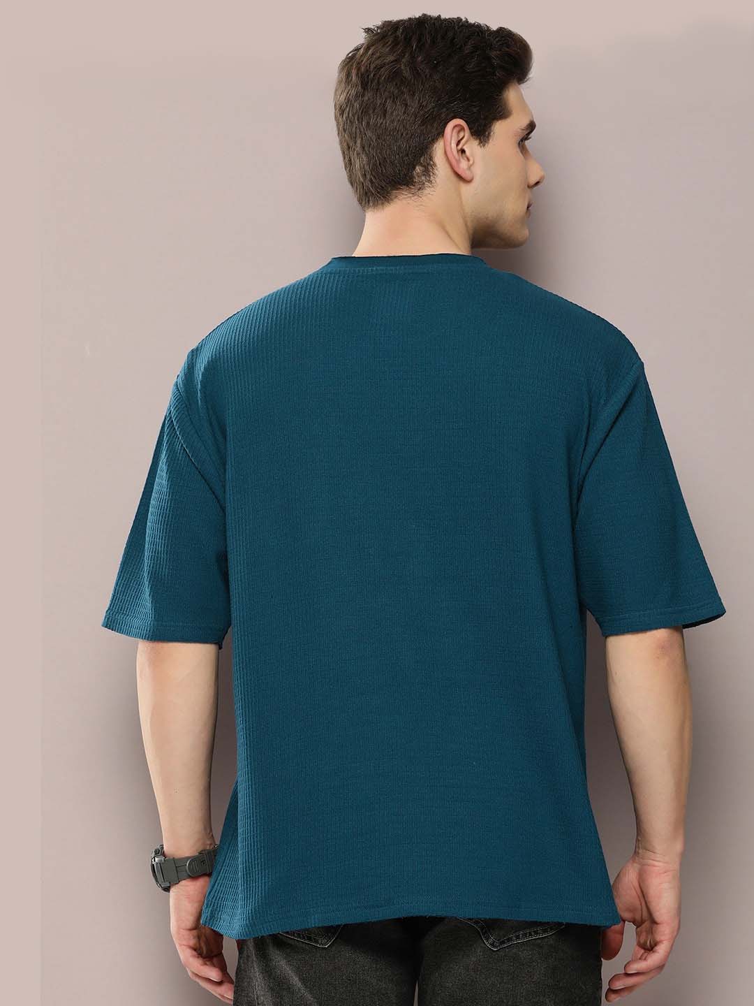Blue Waffle Oversized T-shirt