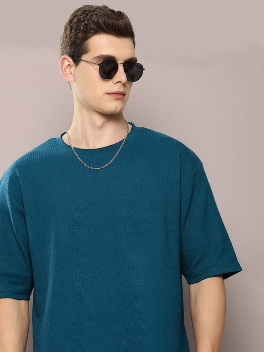 Blue Waffle Oversized T-shirt